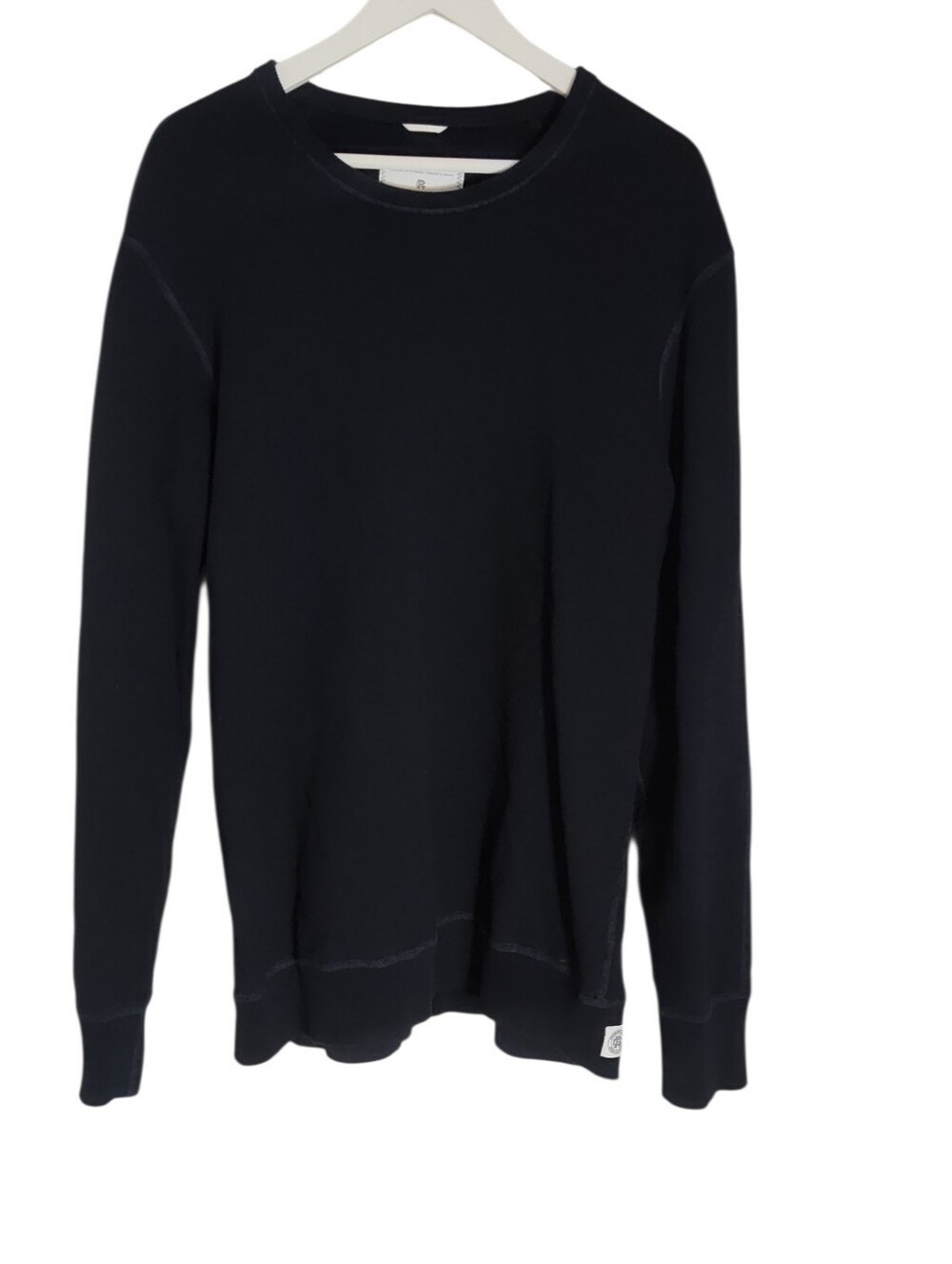 Navy Reigning Champ Cotton Crewneck Sz XL RC-3528